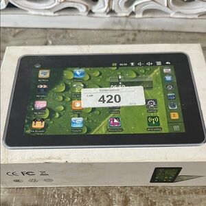 Android Tablet with Black Frame as is not tested!